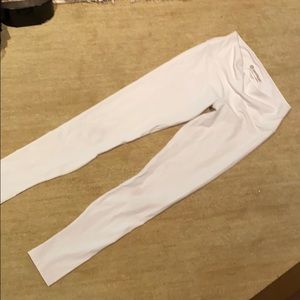 Montiel White Opaque Yoga Leggings S (4-6)